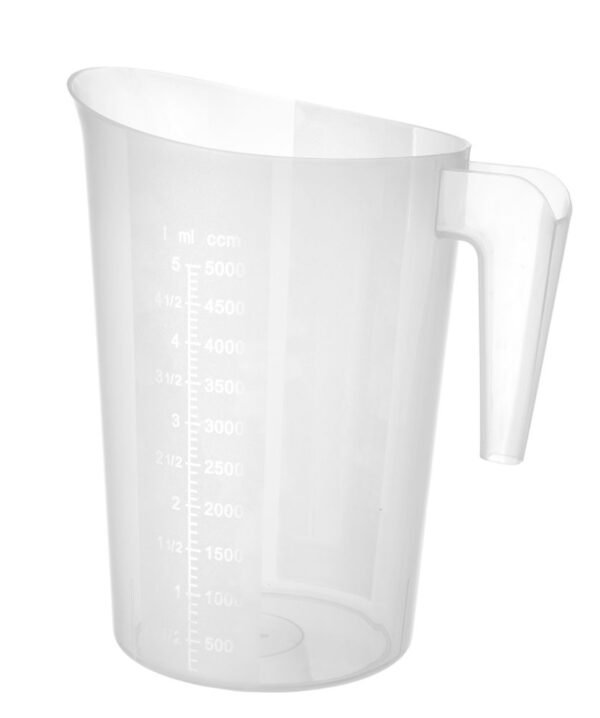 Mérőedény egymásba rakható, HENDI, Budget Line, 5L, ⌀210x(H)270mm