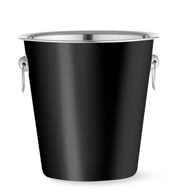 Borhűtő vödör, BarUp, 3,3L, Fekete, ⌀220x(H)190mm