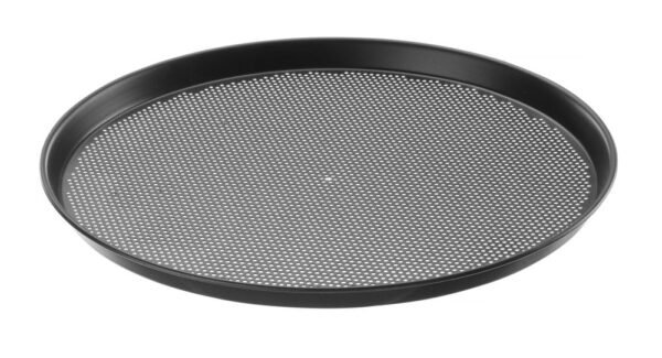 Perforált pizza serpenyő, HENDI, ⌀352x(H)23mm