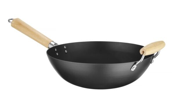 Wok fa fogantyúval, HENDI, ⌀324x565mm