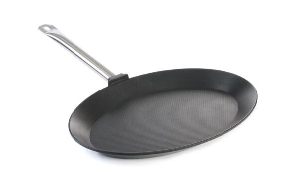 Halsütő serpenyő - ovális Titanium Professional, HENDI, Titanium professional, 400x275x(H)35mm