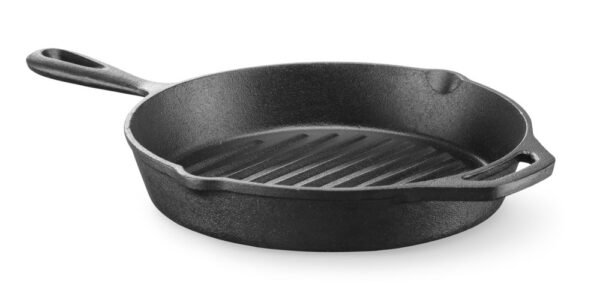 Öntöttvas grillező edény, HENDI, 398x265x(H)48mm