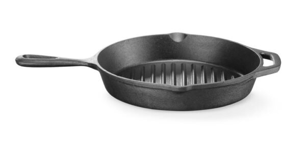 Öntöttvas grillező edény, HENDI, 398x265x(H)48mm