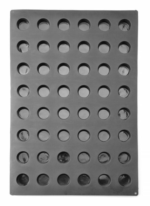 Szilikon forma minimuffin, HENDI, 570x375x(H)25mm, Kerek