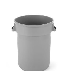 Kerek hulladékgyűjtő, AmerBox, 120L, Világos szürke, ⌀550x(H)690mm