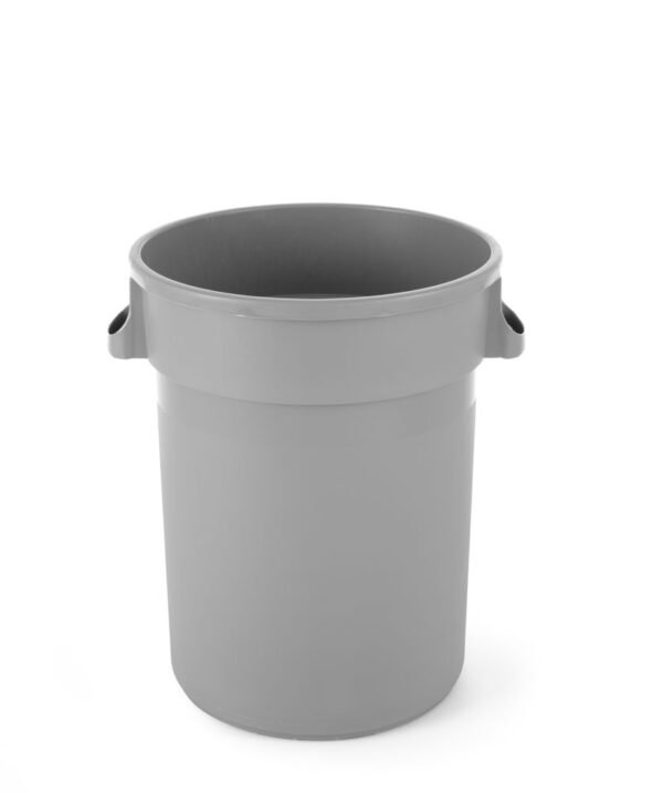 Kerek hulladékgyűjtő, AmerBox, 120L, Világos szürke, ⌀550x(H)690mm