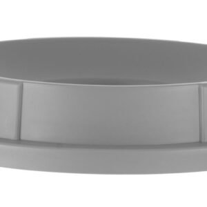 Levehető kerek hulladéktároló fedél, AmerBox, 691038-hoz alkalmas, Világos szürke, ⌀570x(H)135mm