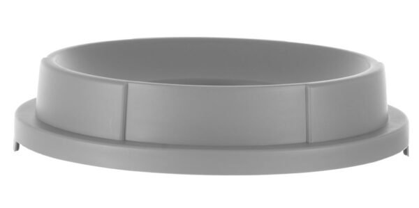 Levehető kerek hulladéktároló fedél, AmerBox, 691038-hoz alkalmas, Világos szürke, ⌀570x(H)135mm