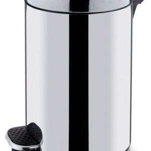 Kerek pedálos szemetes belső vödörrel, HENDI, 5L, ⌀210x(H)280mm