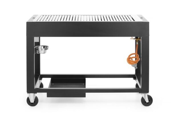 Gázgrill Tampa, HENDI, Fekete, 10kW, 1260x580x(H)900mm