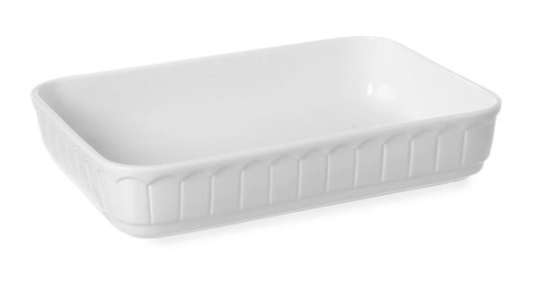 Rustica sütőedény téglalap, HENDI, 4,8L, 380x260x(H)70mm