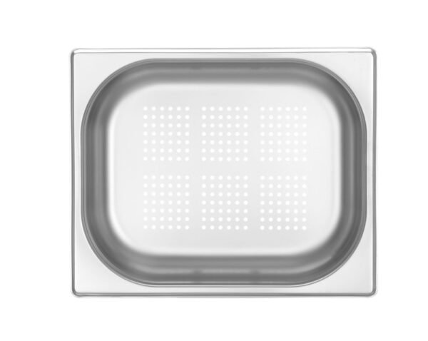 GN 1/2 perforált tartály, HENDI, Kitchen Line, GN 1/2, 6,5L, (H)100mm