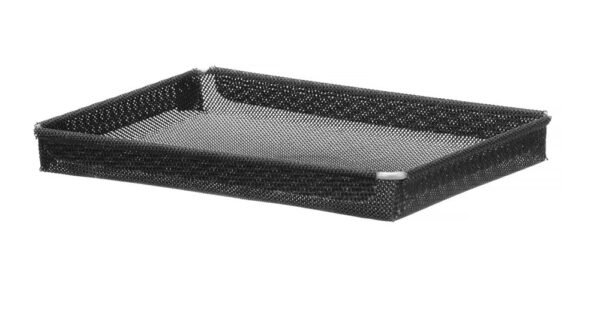 Gyorssütő tálca, tapadásmentes, megerősített, HENDI, Fekete, 290x290x(H)20mm, Négyzet