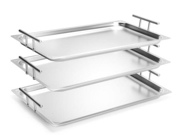 Téglalap alakú felszolgálótálca, HENDI, 530x325x(H)70mm
