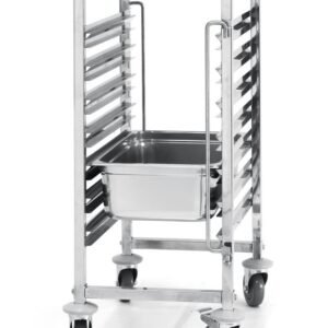 Tálcaszállító kocsi - 7 x GN 1/1, HENDI, Profi Line, 445x615x(H)945mm