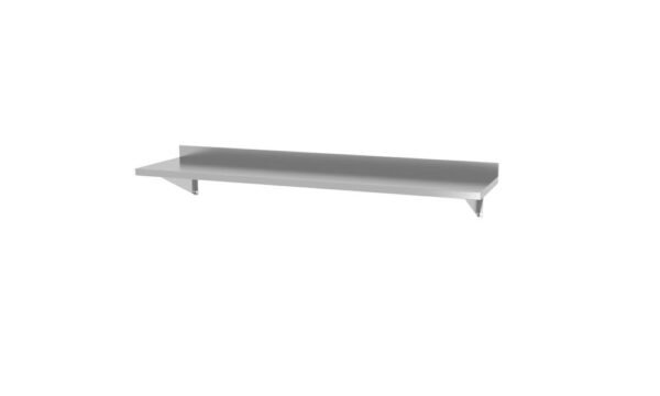 Fali polc, 2 konzollal, HENDI, 1200x300x(H)250mm
