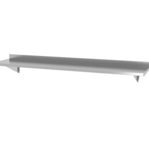 Fali polc, 2 konzollal, HENDI, 1400x300x(H)250mm