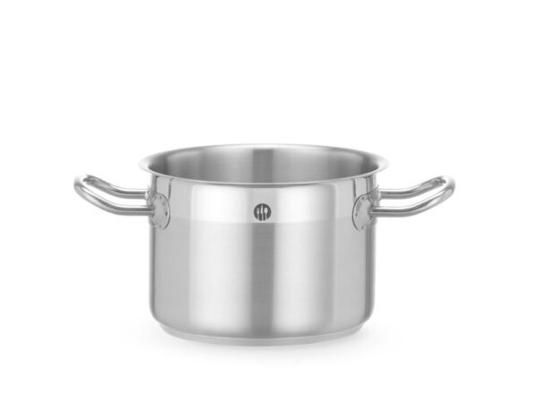 Közepes méretű főzőedény, fedél nélkül , HENDI, Profi Line, 23,2L, ⌀360x(H)230mm, Kerek