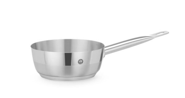 Sauteuse nyeles lábas - fedő nélkül, HENDI, Profi Line, 1L, ⌀160x(H)60mm
