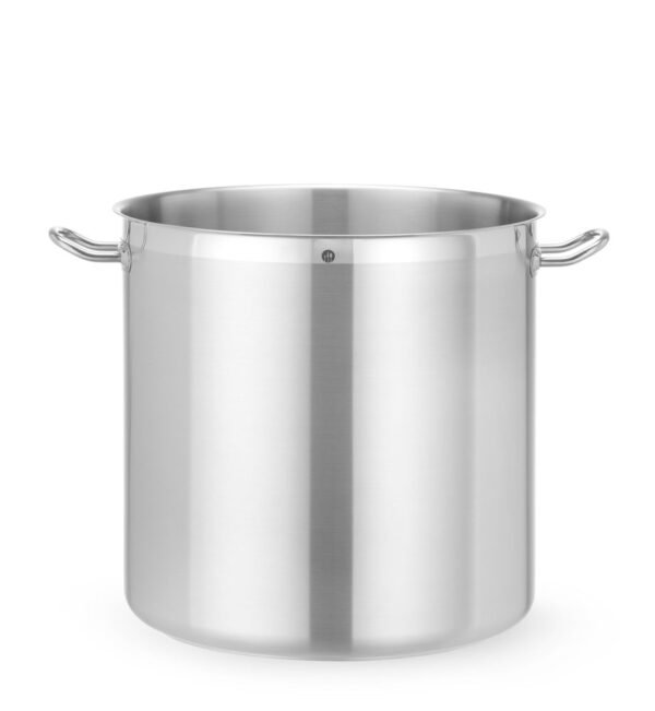Magasan falú edény, fedél nélkül , HENDI, Profi Line, 50L, ⌀400x(H)400mm, Kerek