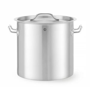 Magasan lábas - fedővel, HENDI, Budget Line, 17L, ⌀280x(H)280mm