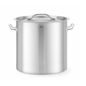 Magasan lábas - fedővel, HENDI, Budget Line, 21L, ⌀300x(H)300mm