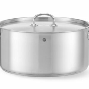 Alacsony lábas - fedéllel, HENDI, Kitchen Line, 11,9L, ⌀320x(H)150mm