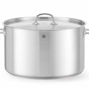 Közepes fazék- fedővel, HENDI, Kitchen Line, 15L, ⌀320x(H)190mm