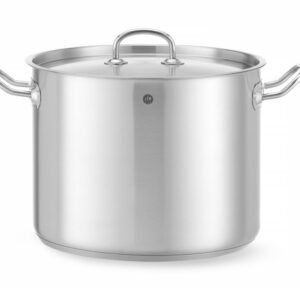 Magas fazék- fedővel, HENDI, Kitchen Line, 13,5L, ⌀280x(H)220mm