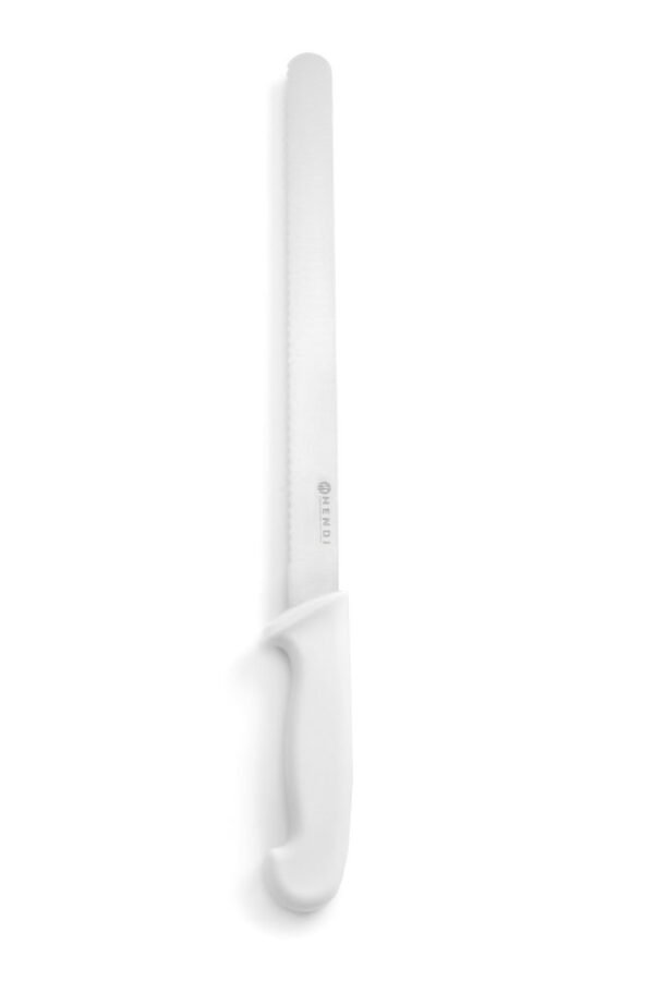 Kenyérvágó kés, HENDI, Fehér, (L)385mm