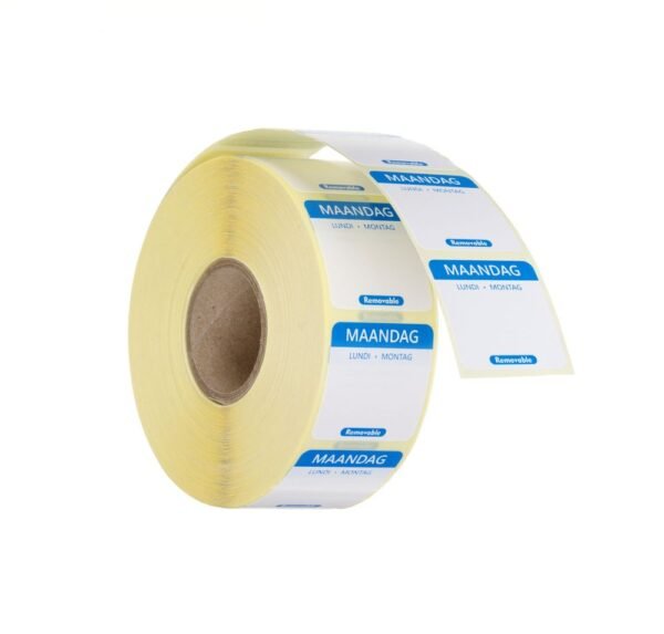 Napi élelmiszerbiztonsági címkék, többször használatos, könnyen kivehető , HENDI, Zöld, 1000 db., 25x25mm