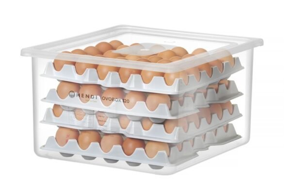 Tojástartály HENDI OVOBOX 120, HENDI, GN 2/3, 18L, 355x325x(H)200mm, Téglalap alakú