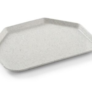Tálca, trapéz alakú , AmerBox, Gránit, 455x355mm