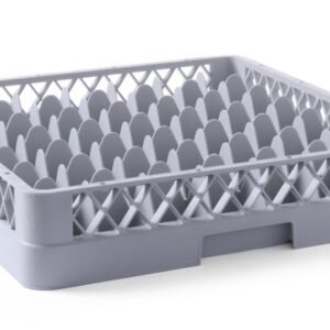 Mosogatókosár poharaknak, HENDI, 49 rekesz, 500x500x(H)104mm