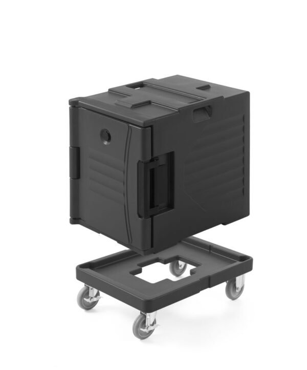 Termoláda 2x GN 1/1 200, AmerBox, Sötét szürke, 477x680x(H)620mm
