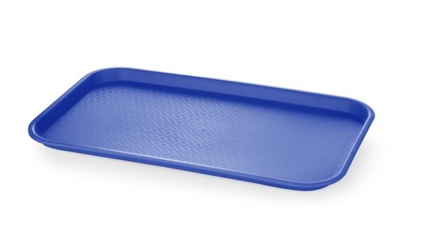 Polipropilén gyorséttermi tálca GN 1/1, AmerBox, GN 1/1, Fekete, 530x325x(H)20mm, Téglalap alakú