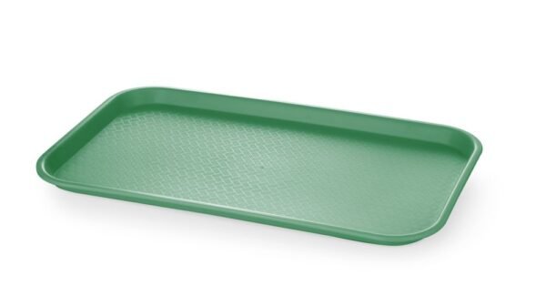 Polipropilén gyorséttermi tálca GN 1/1, AmerBox, GN 1/1, Fekete, 530x325x(H)20mm, Téglalap alakú