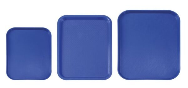 Gyorséttermi tálca kicsi, AmerBox, Világos szürke, 265x345x(H)20mm