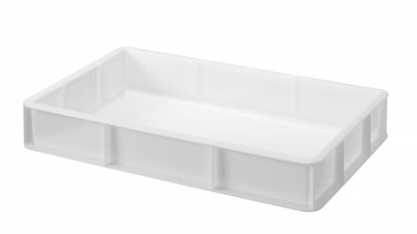 Pizzatészta doboz GN1/1, HENDI, GN 1/1, Fehér, 530x325x(H)90mm