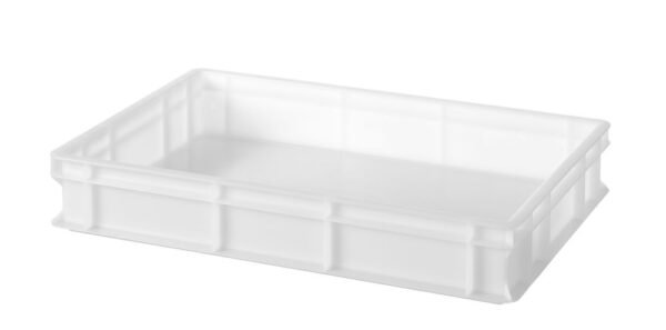 Pizzatészta doboz 600x400, AmerBox, Profi Line, Fehér, 600x400x(H)100mm, Téglalap alakú