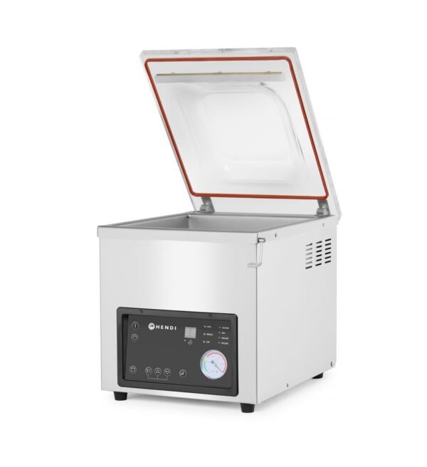 Kamrás vákuumcsomagoló gép Profi Line, HENDI, Profi Line, tömítő szalag 350 mm, 230V/750W, 450x555x(H)480mm