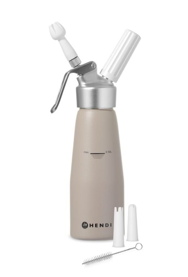 Habszifon, HENDI, 0,5L, Tópszín, ⌀80x(H)260mm