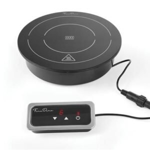 Indukciós főzőlap 800W, Fine Dine, Fekete, 230V/800W, ⌀245x(H)80mm
