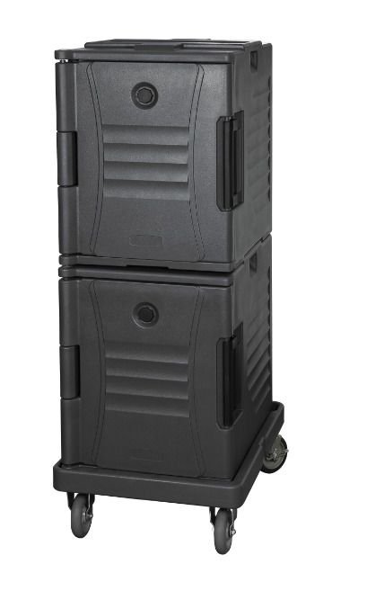 Termoláda 2x GN 1/1 200, AmerBox, Sötét szürke, 477x680x(H)620mm